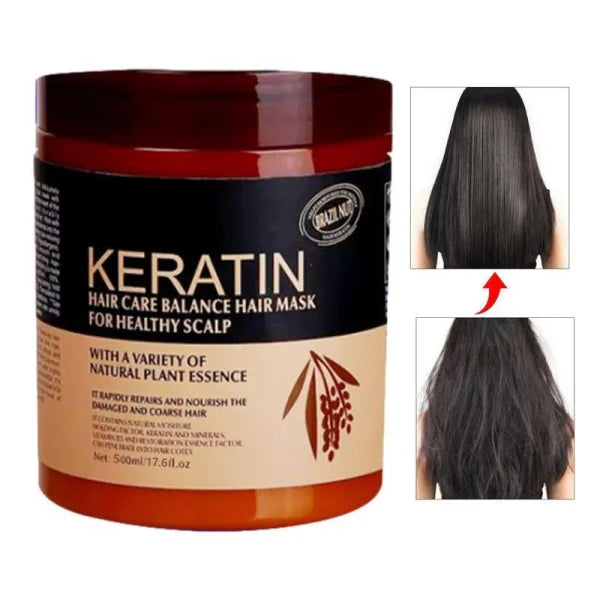 Keratin Hair Mask- Keratin Hair Treatment (500ml)